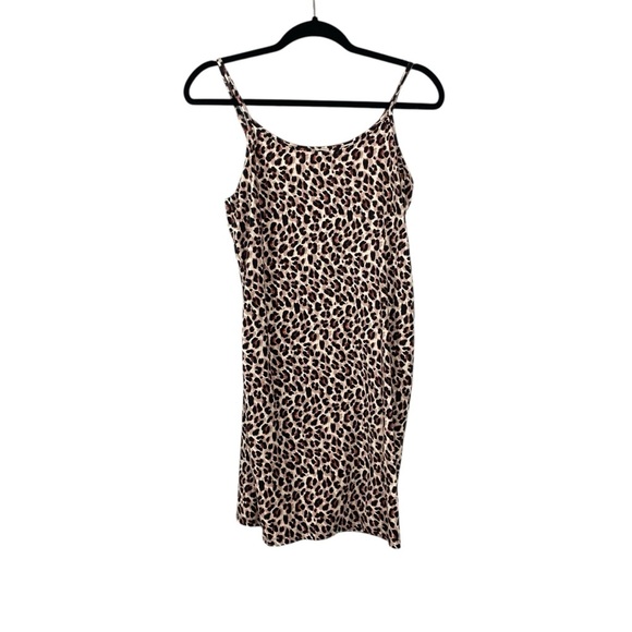 Torrid Leopard Print Cotton Slip Dress Adjustable Straps Size 1X - Picture 2 of 4